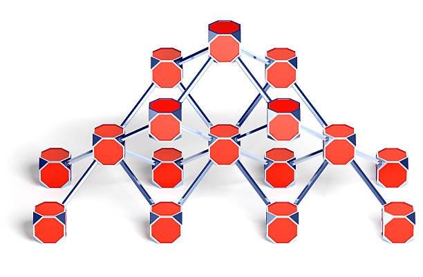 Abstract structure. 3D modeling and rendering Abstract structure. 3D modeling and rendering